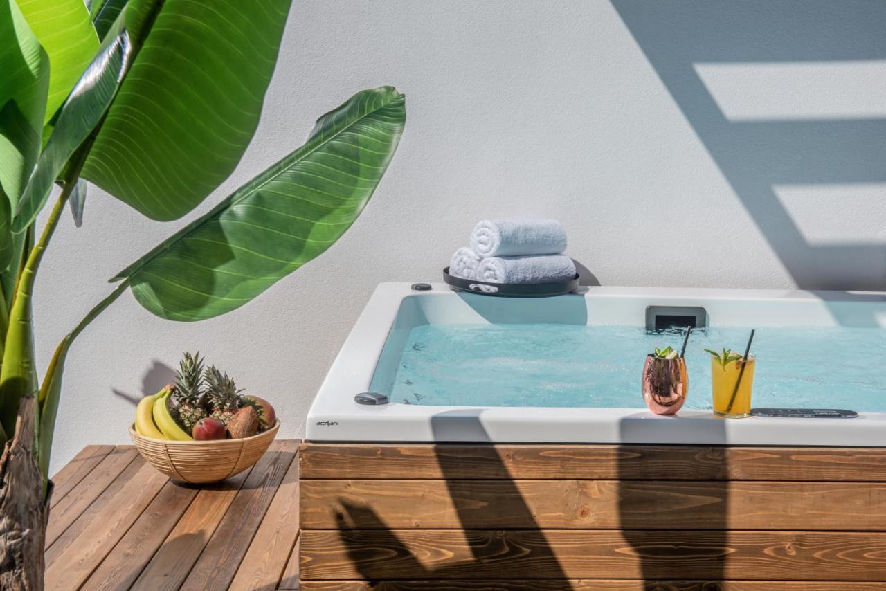 Maison Aqua Suite With Private Mini Pool Jacuzzi 헐소니소스 외부 사진